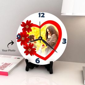 Beautiful Round Personalized Clock
