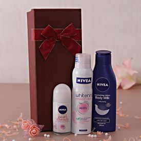Nivea Roll On And Whitening Deo With Lotion