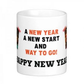 Personalized New Year Quote Mug