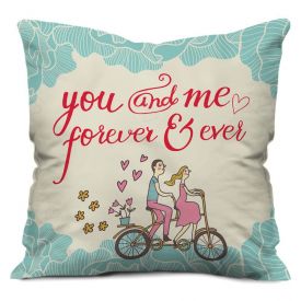 Valentine Gifts for Cushion Pillow White