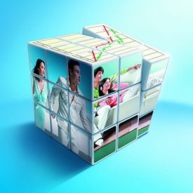 Personalized Custom Photo Magic Rubik Cube Puzzle Toy