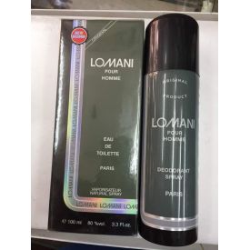 Lomani Pour Homme Deo and Perfume