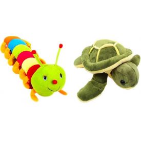Caterpillar and Turtle soft toy