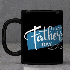Happy Father's day Black Mugs