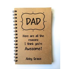 Awesome Dad personalized Notebook