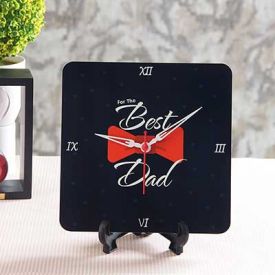 Best Dad Table Clock