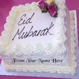 Happy Eid Vanilla cake