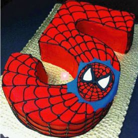 3 Kg Spiderman Birthday Cake