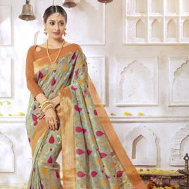 Stylish Ethnic Wear Art Silk Saree
