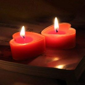 Heart Tealight Candles