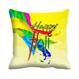 Holi Special Printed Cushion