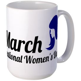 Beautiful mug for women's day