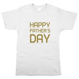 Father's day printed t Shirt