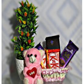 X-mas Tree with chocolates