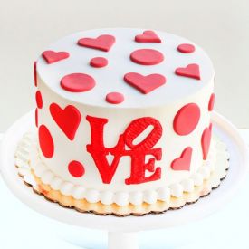 Classic love cake