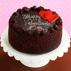 Choco valentine cake