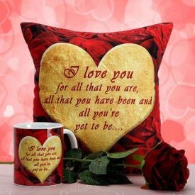 Printed Love Valentine Combo