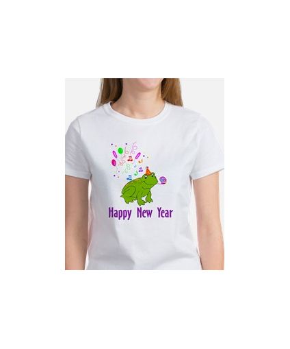 New Years Frog Women's T-Shirt